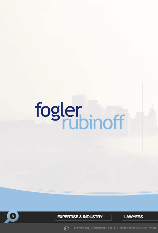 Foglers.com website homepage